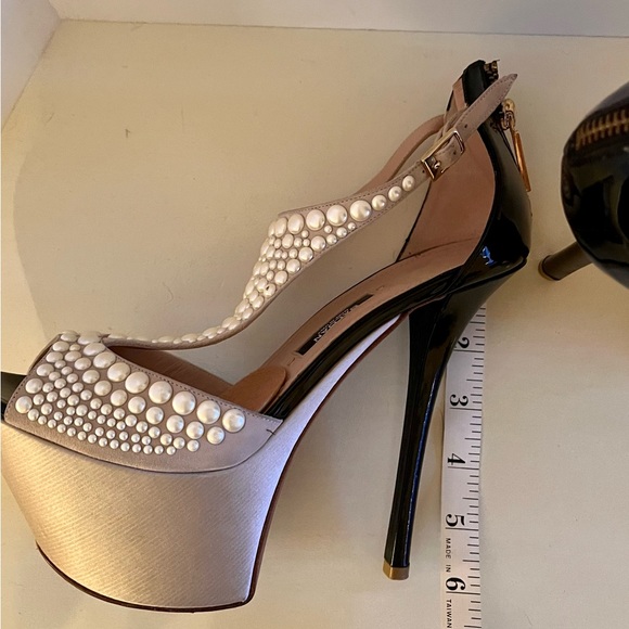 Baldan Bubble Stud Platform Stilettos Size 37 - Picture 6 of 9